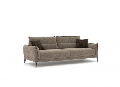 Design sofa three-seater couch living room upholstered furniture modern fabric
