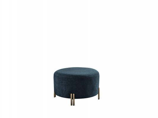 Designer dark blue stool living room footstool seating furniture elegant furniture