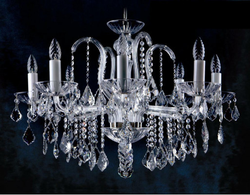 Chandelier Lamp Lamps Crystal Lights Bohemia Lid Chandelier