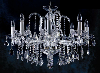 Chandelier Lamp Lamps Crystal Lights Bohemia Lid Chandelier