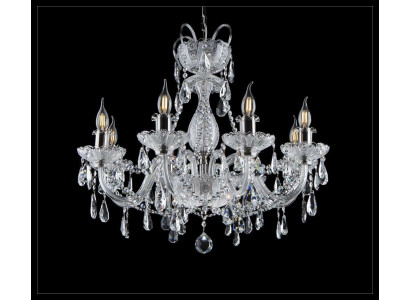 Crystal chandelier ceiling light hanging lamp Bohemia bulb