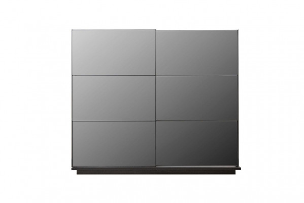 Black Wardrobe Bedroom Modern Wood Wardrobe