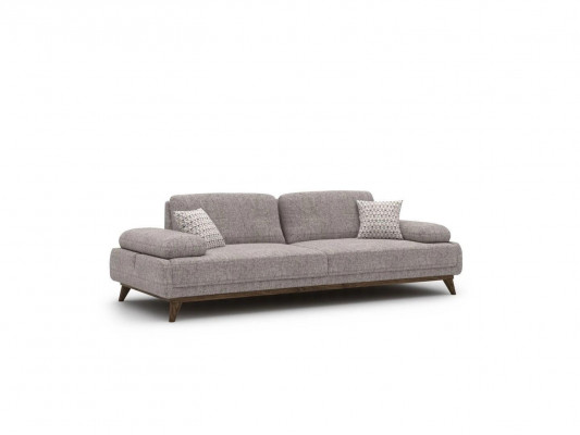 Design upholstered furniture three-seater sofa couch fabric living room modern interior