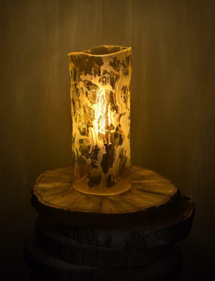 Crystal bedside lamp table lamp lamp light table Bohemia desk
