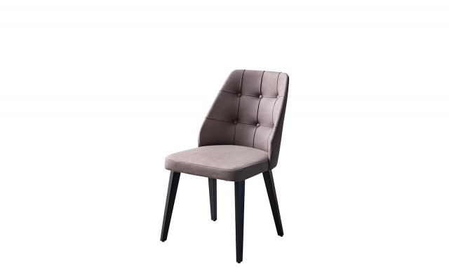 Complete dining room chairs chairs kitchen chairs 6-piece wooden chairs gray