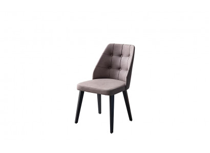 Complete dining room chairs chairs kitchen chairs 6-piece wooden chairs gray