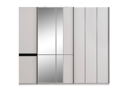 Wardrobes Modern Wardrobe Cabinets White Wood Mirror Luxury