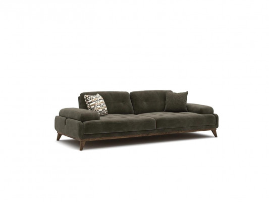 Luxury upholstered furniture sofa three-seater couch living room furnishing upholstery fabric