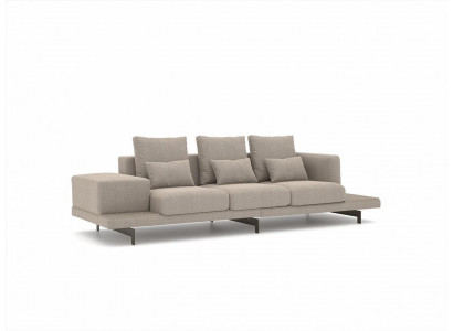 Living room sofa three-seater couch upholstered furniture luxury textile furnishing new