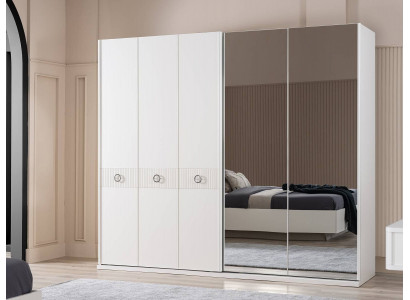 Wardrobes Modern Wardrobe Cabinets White Wood Bedroom