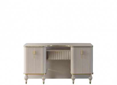 Beige Vanity Table Designer Dressing Table Bedroom Exclusive Furniture