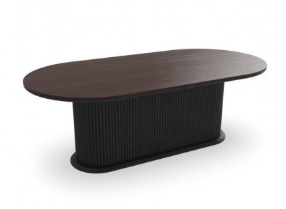 Designer dining table oval tables made of wood modern furniture new