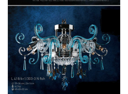 Crystal light fixtures ceiling lamp chandelier Bohemia light