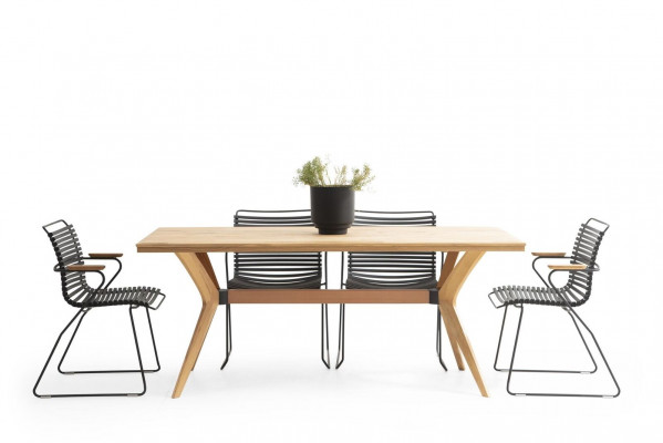 Dining set dining corner dining room dining table chairs set 5-piece brown wood modern