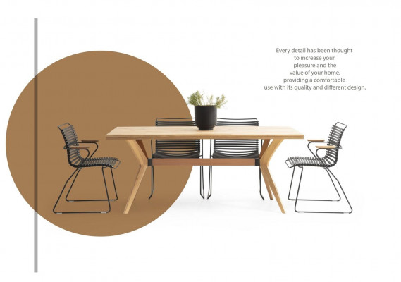 Dining set dining corner dining room dining table chairs set 5-piece brown wood modern