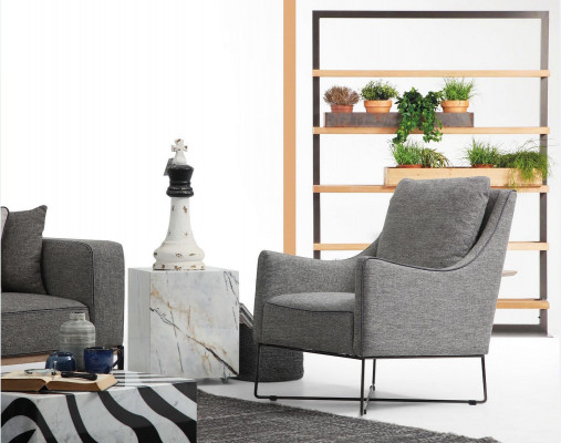 Sofa set 431 seater sofa modern fabric set grey group living room