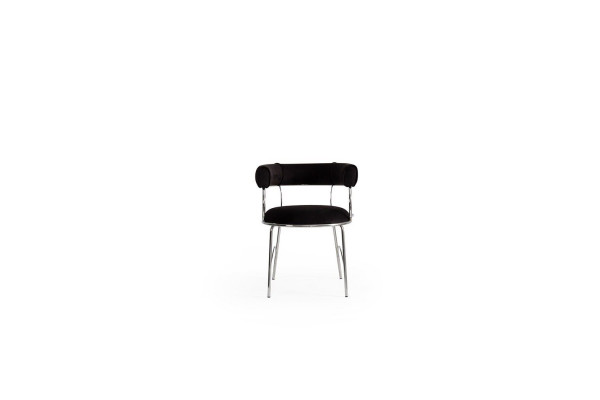 Designer black bar stool luxurious dining room metal frame chairs