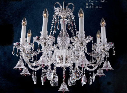 Crystal chandelier pendant lamp Bohemia ceiling light