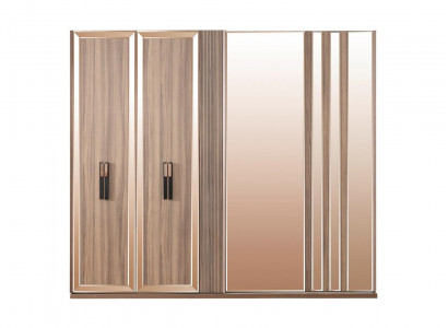Wardrobes Modern Wardrobe Cabinets Gold Wood Bedroom