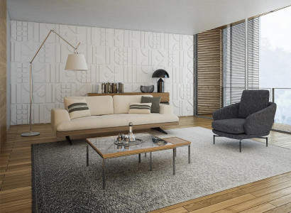 Living room sofa set three-seater sofa couch design armchair modern coffee table new