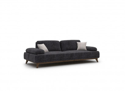 Sofa two-seater upholstered furniture seat couch upholstery fabric living room couches gray