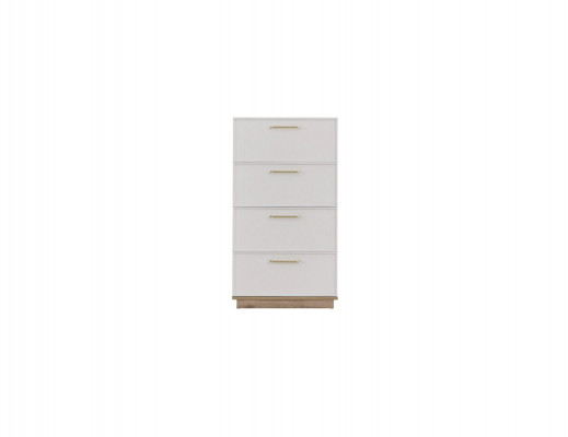 Children's Room Set Children's Bed Youth Bed Bed Set 4-Piece White Wood