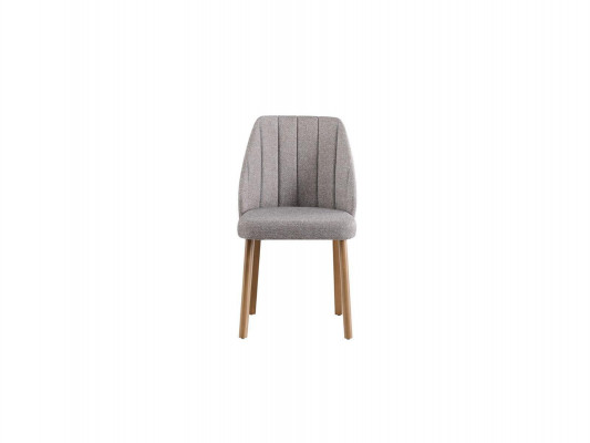 Dining room chair set 6-piece chairs fabric gray dining room seats
