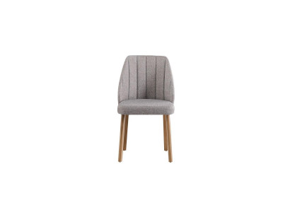 Dining room chair set 6-piece chairs fabric gray dining room seats
