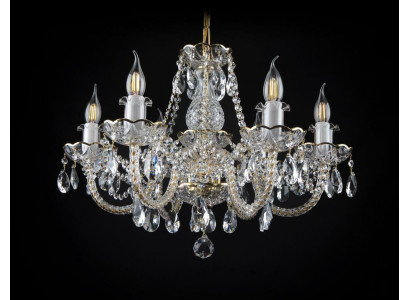 Crown chandelier lamp cover crystal classic lighting lights