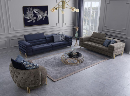 Living room set sofa suite 431 seater luxury furniture design upholstered furniture