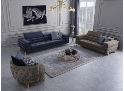 Living room set sofa suite 431 seater luxury furniture design upholstered furniture