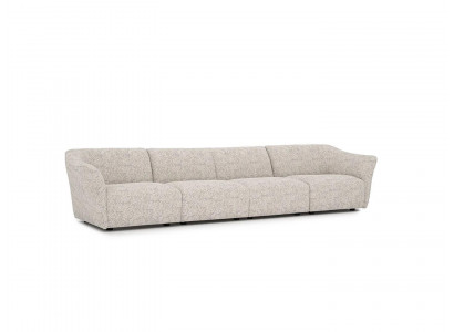 Living room upholstered furniture textile sofa couch four-seater modern design furniture