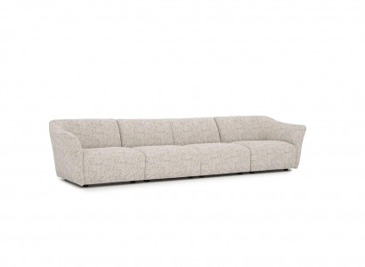 Living room upholstered furniture textile sofa couch four-seater modern design furniture