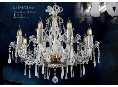 Crystal chandelier pendant light ceiling lamp Bohemia