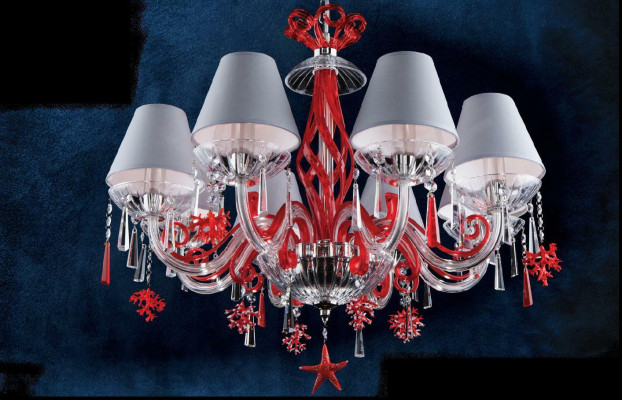 Chandelier Lamp Crystal Pendant Light Lamp Bohemia Ceiling Light
