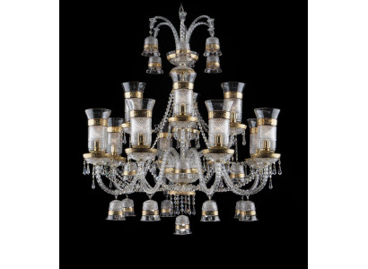 Royal Palace Bohemia Chandelier Lamp Ceiling Light 12x Lamps