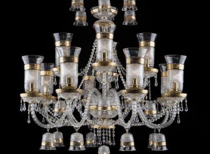 Royal Palace Bohemia Chandelier Lamp Ceiling Light 12x Lamps