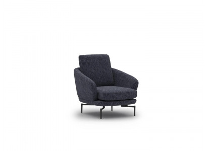 Luxury upholstered armchair design armchair living room textile upholstered furniture furnishing