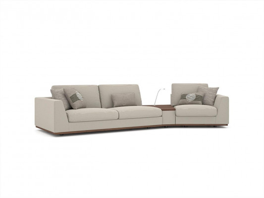 Living room set 4-piece, two-seater with three-seater sofa upholstery fabric, 2x armchairs, new