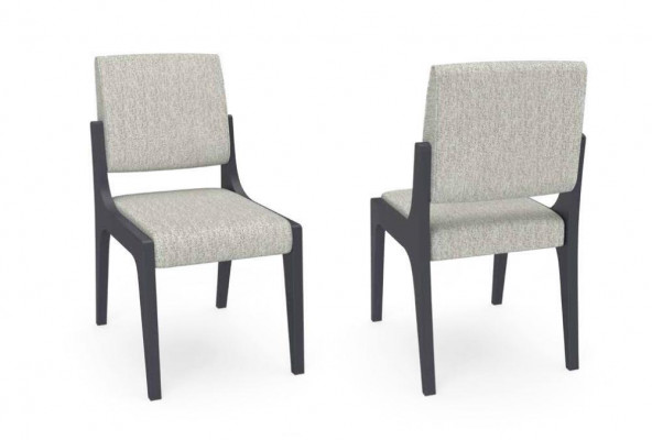 Gray Chair Dining Room Luxury Furniture Design Elegant Chairs Modern Wood New