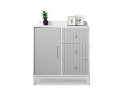 Modern children's room dresser in gray with plenty of storage space luxurious novelty