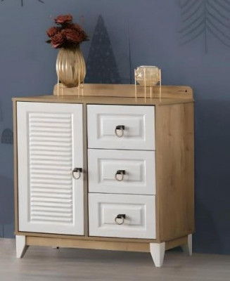 Perfect children's dresser, 94 cm, luxurious children's room furniture, light wood