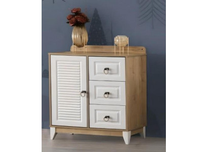 Perfect children's dresser, 94 cm, luxurious children's room furniture, light wood