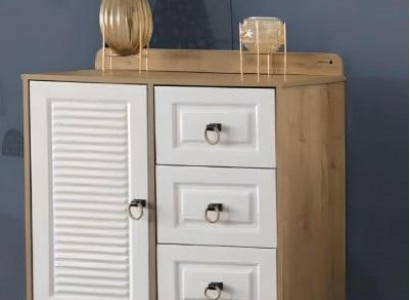 Perfect children's dresser, 94 cm, luxurious children's room furniture, light wood