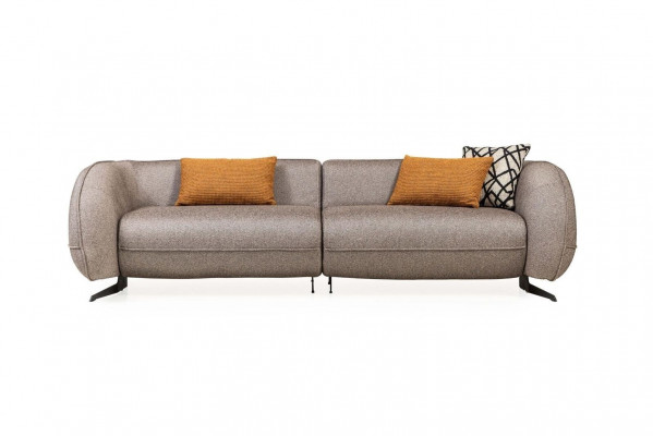 Upholstered Couch Designer Three-Seater Sofa Modern Living Room Furniture