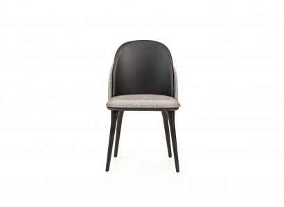 Modern dining room chair set designer kitchen chairs upholstered seats, 6-piece set