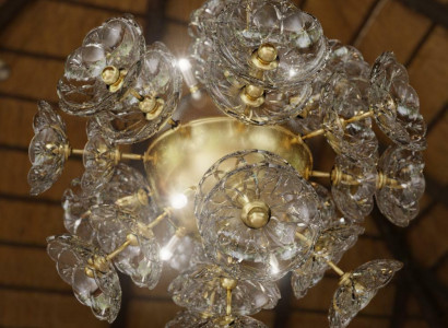 Ceiling pendant light ceiling lamp chandelier Elite Bohemia flower nine