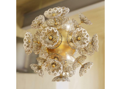 Elite chandelier Bohemia flower ceiling light crown light lighting