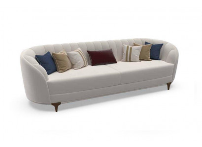 Modern white sofa in the living room Exclusive 3-seater sofas 250cm luxury