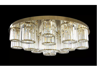 Round chandelier ceiling light ceiling lamp living room gold